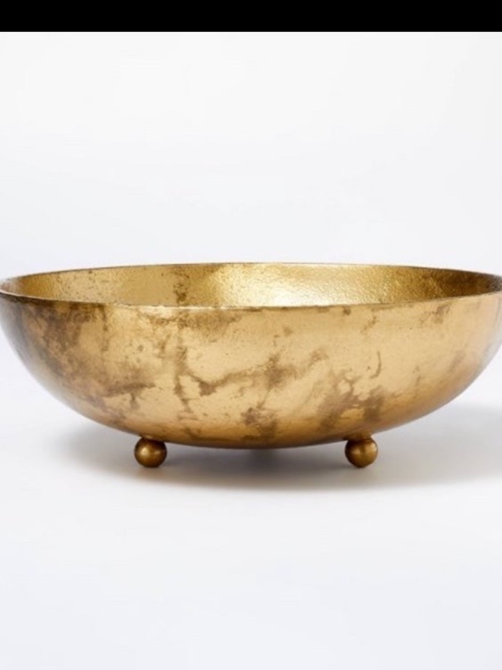 Cast Metal Bowl -Threshold designed with Studio McGee